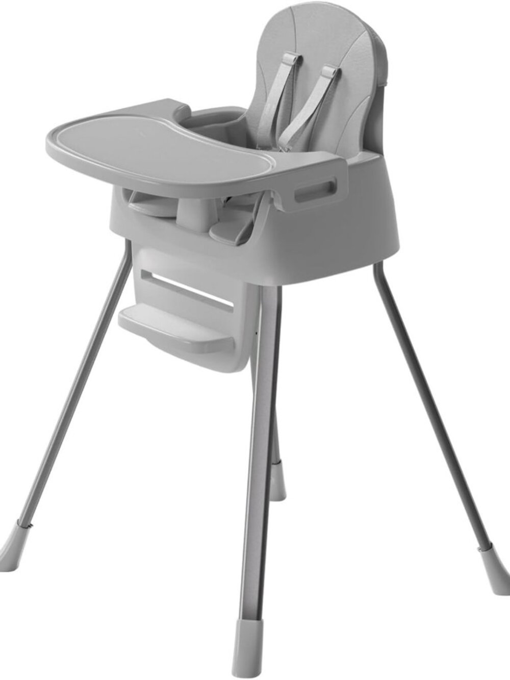 3-in-1 Baby High Chair & Booster Seat for Infants & Toddlers - Easy Clean